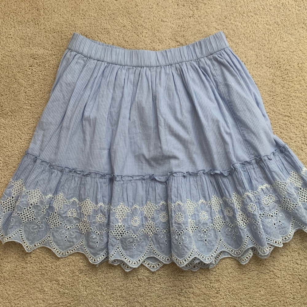 Women’s XS Caslon striped skirt